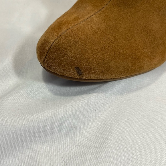 Anne Klein “AKTAYLOR” Caramel Wedge Booties - Picture 10 of 11